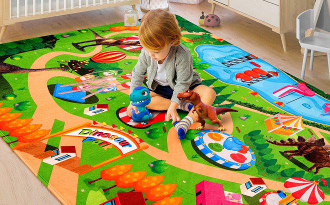 Nefoso Kids Play Rug