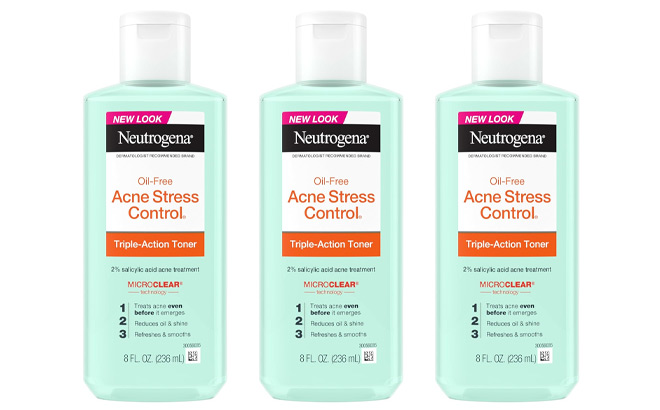 Neutrogena Acne Stress Control Face Toners