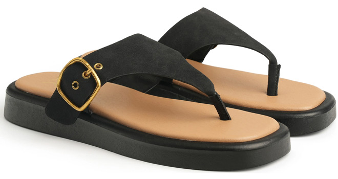 New York Company Womens Jett Platform Wedge Flip Flops New York Company Womens Jett Platform Wedge Flip Flops