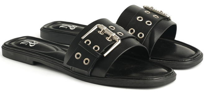 New York Company Womens Rey Slides New York Company Womens Rey Slides
