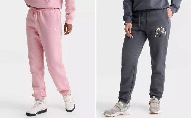 Nike Womens Jordan Brooklyn Fleece Pants and Realtree Jogger Pants