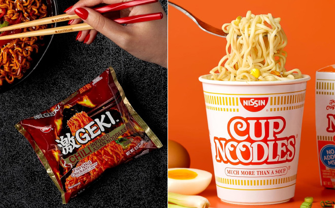 Nissin Geki Chili Infused Asian Noodles