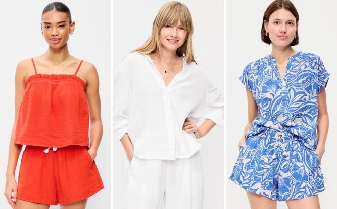 Old Navy Crinkle Gauze Clothing
