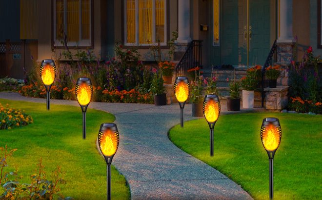 Outdoor Solar Lights 6 Pack