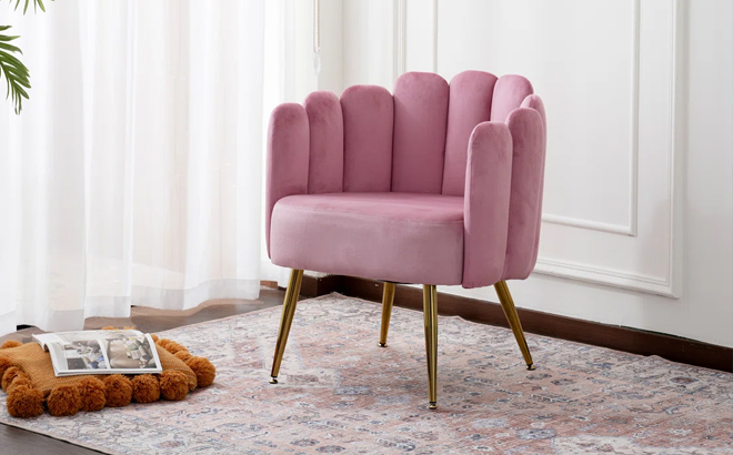 Pink Accent Chair