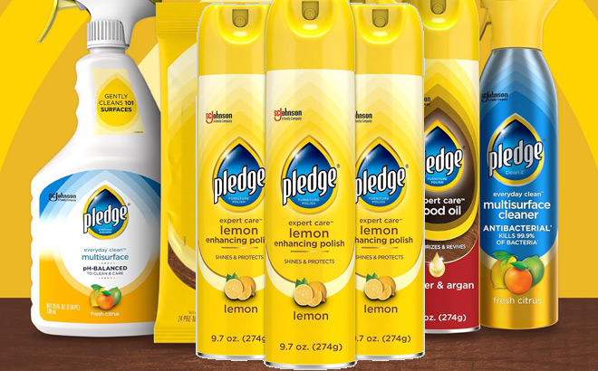 Pledge Enhancing Polish Spray