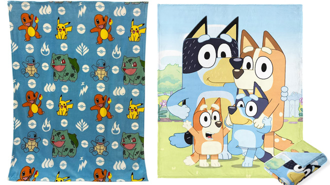 Pokemon Choose Pikachu Throw Blanket