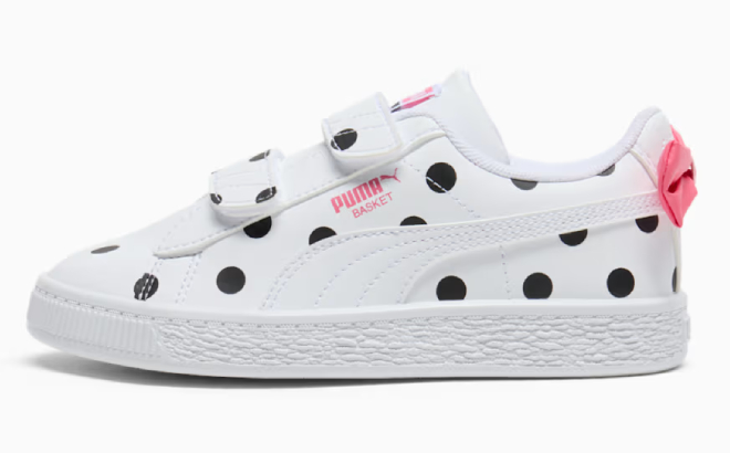 Puma Basket Bow Little Kids Easy On Sneakers