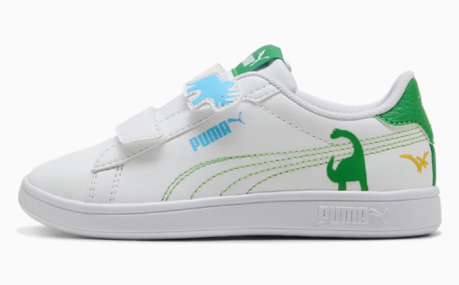 Puma Smash 3 0 Dino Little Kids Easy On Sneakers Puma Smash 3 0 Dino Little Kids Easy On Sneakers
