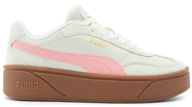 Puma Womens Club II Era Platform Sneakers