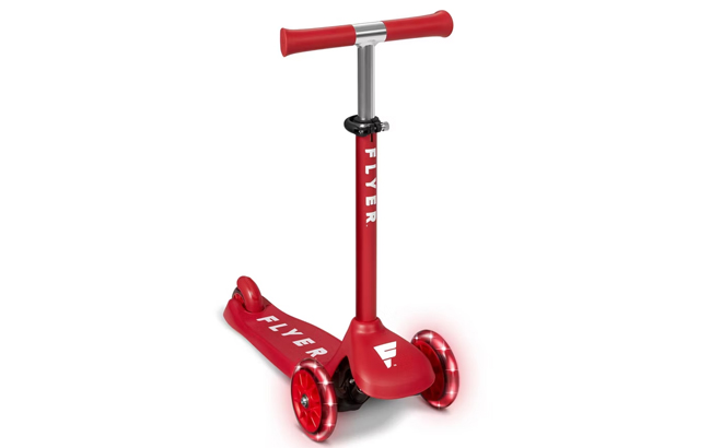 Radio Flyer Glider Junior Kick Scooter with Light Up Wheels Radio Flyer Glider Junior Kick Scooter with Light Up Wheels