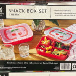 Snackle Box Set in Cherry Design