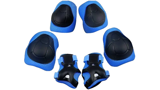 Somnr 3 in 1 Kids Knee Elbow Wrist Guards