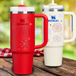 Stanley The Quencher Tumbler Fireworks