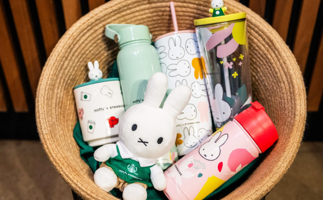 Starbucks x Miffy Collection Items