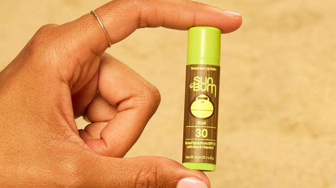 Sun Bum SPF 30 Sunscreen Kiwi Lip Balm