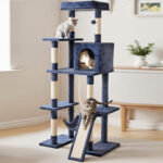 Sweetcrispy 63 Inch Cat Tree Tower