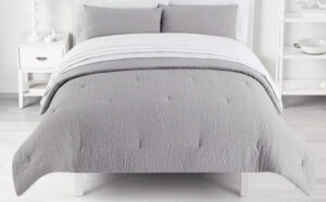 The Big One Seersucker Reversible Comforter Set