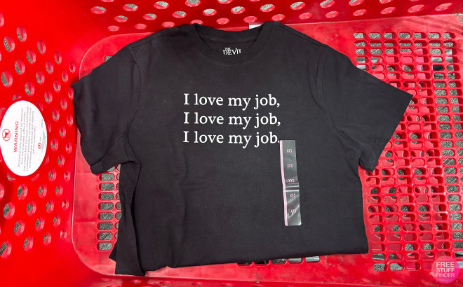 The Devil Wears Prada Womens Love My Job Short Sleeve Graphic T Shirt The Devil Wears Prada Womens Love My Job Short Sleeve Graphic T Shirt