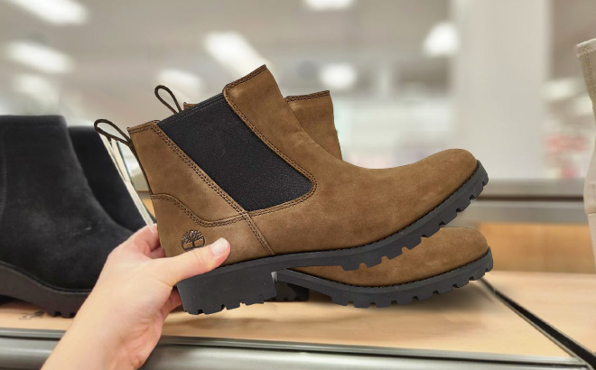 Timberland Womens Ellendale Mid Chelsea Boots