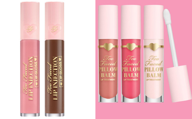 Too Faced Lip Injection Cooling Gloss 2 Piece Set
