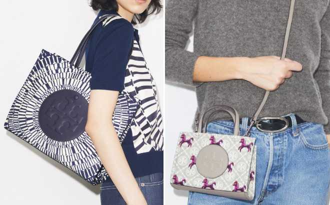 Tory Burch Small Ella Printed bag
