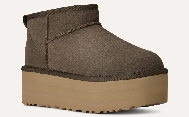 UGG Womens Classic Ultra Mini Platform Boots 1