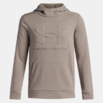 Under Armour Boys Hoodie Taupe