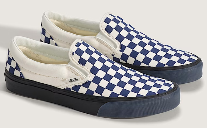 Vans Classic Slip On Checkerboard Shoes