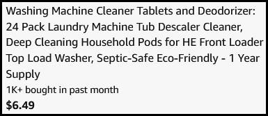 Washing Machine Cleaner Tablets Checkout Washing Machine Cleaner Tablets Checkout
