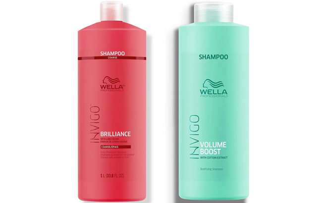 Wella Shampoo Conditioner Liters