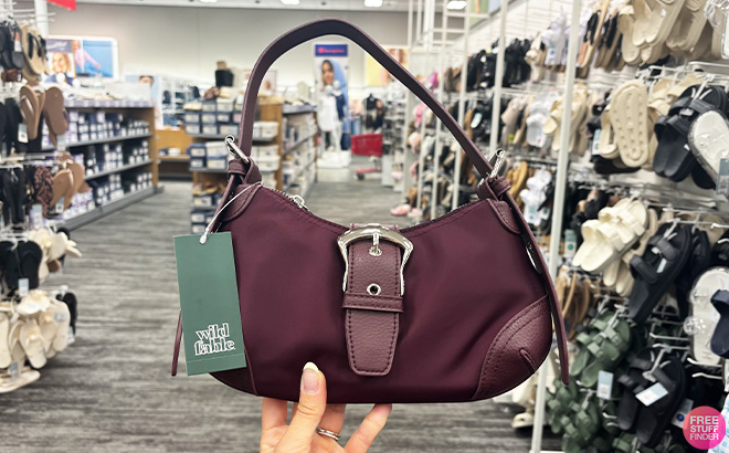 Wild Fable Curved Buckle Shoulder Bag Wild Fable Curved Buckle Shoulder Bag
