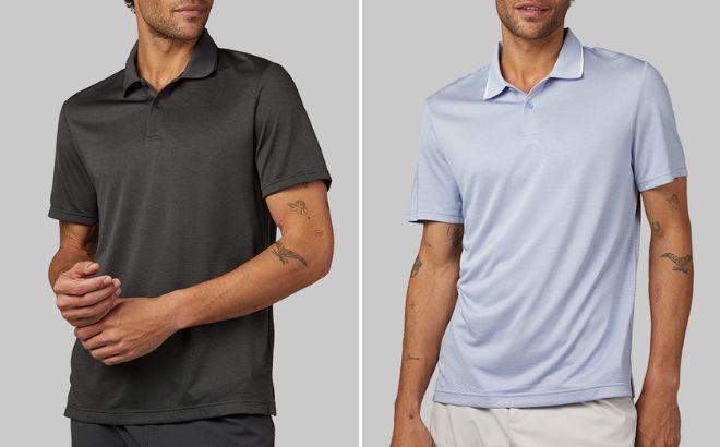 32 Degrees Mens Air Luxe Polo 32 Degrees Mens Air Luxe Polo