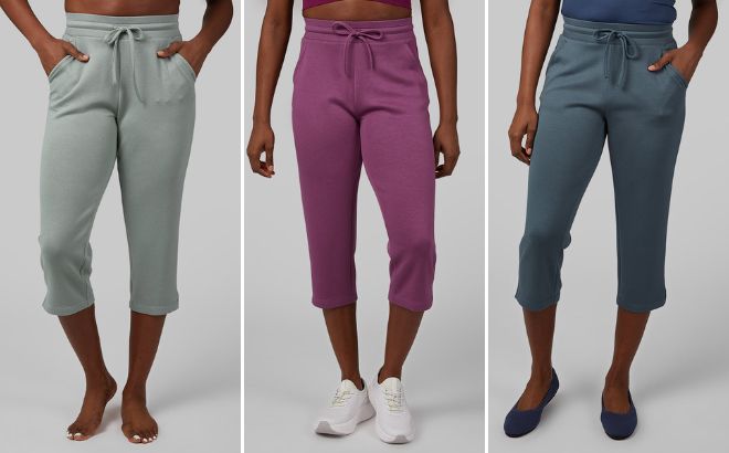 32 Degrees Womens Studio Tech Capris 32 Degrees Womens Studio Tech Capris