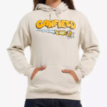 A Person Wearing Garfield Scratch Peek Hoodie