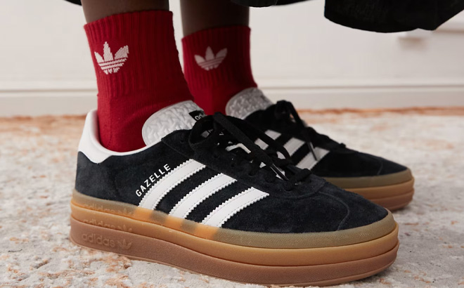 Adidas Gazelle Womens Bold Athletic Shoes Adidas Gazelle Womens Bold Athletic Shoes
