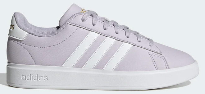 Adidas Grand Court 2 0 Shoe in silver dawn