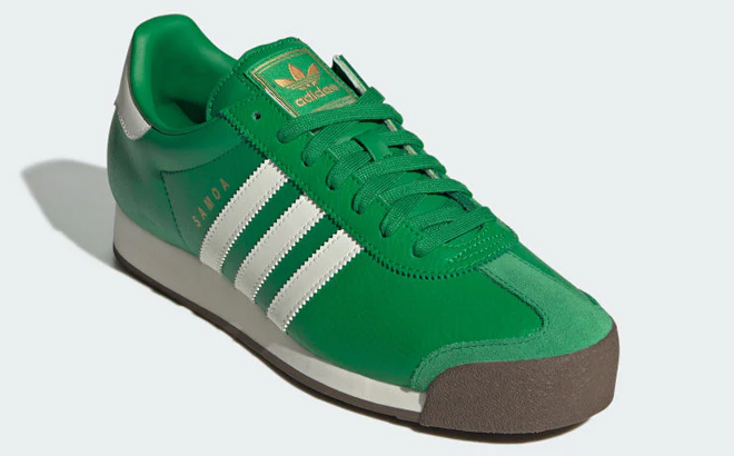 Adidas Mens Samoa Shoe in Green