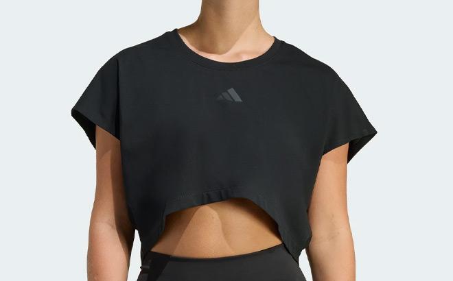 Adidas Womens Cropped Boxy 3 Stripes Tank Adidas Womens Cropped Boxy 3 Stripes Tank
