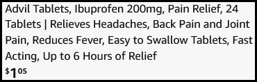 Advil 24 Count Ibuprofen Tablets Checkout Advil 24 Count Ibuprofen Tablets Checkout