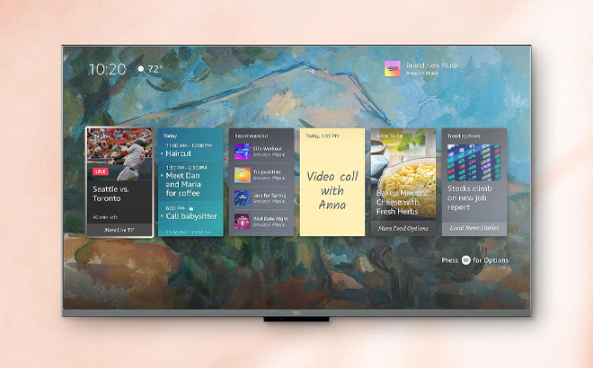 Amazon Fire TV 55 Inch Omni QLED Series 4K UHD Smart TV