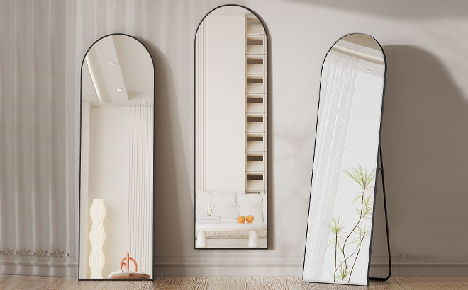 Arched Floor Mirror Arched Floor Mirror