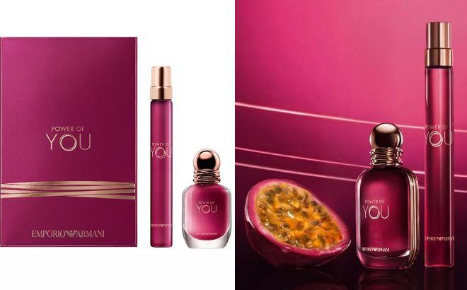 Armani 2 Piece Power of You EDP Spray Mini Duo Gift Set Armani 2 Piece Power of You EDP Spray Mini Duo Gift Set