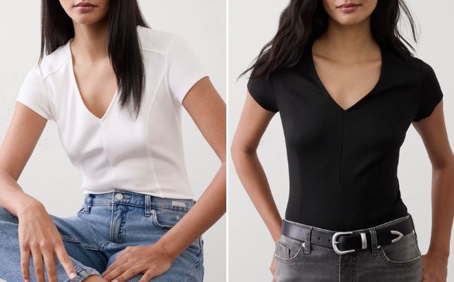Banana Republic Factory Soft Touch Cropped Top