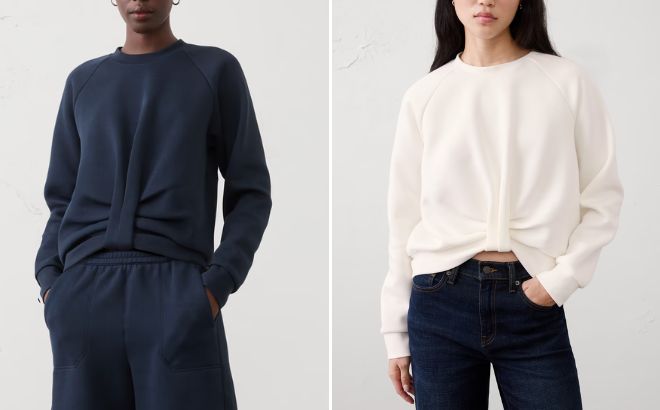 Banana Republic Factory Weekender Twist Sweatshirt
