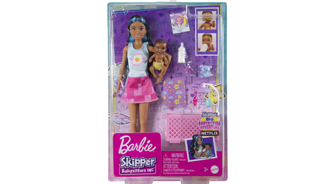Barbie Skipper Babysitters Inc Bedtime Set