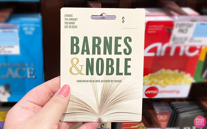 Barnes and Noble Physical Gift Card Barnes and Noble Physical Gift Card