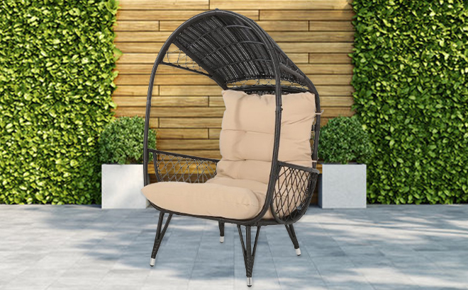 Bayou Breeze Wicker Outdoor Lounge Chair Bayou Breeze Wicker Outdoor Lounge Chair