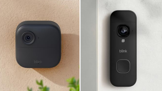 Blink Security Camera & Doorbell $30 at Amazon