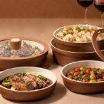 Carote 22 Piece Ceramic Cookware Set Brown